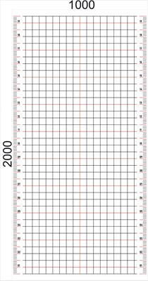 Баннер Юмейхо диагностический - "Сетка" 1000 х 2000мм