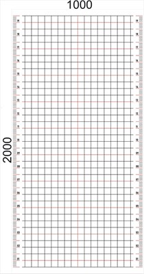 Баннер Юмейхо диагностический - "Сетка" 1000 х 2000мм