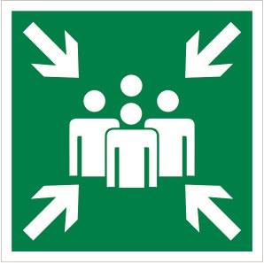 Е21t Пункт (место) сбора табличка ПВХ-2мм