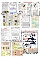 Комплект стендов по Начальной военной подготовке (НВП) в комплекте 11 стендов, ПВХ-3мм