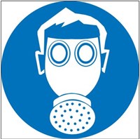 M04 Работать в средствах индивидуальной защиты органов дыхания - наклейка