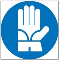 М30 Работать в диэлектрических перчатках - наклейка