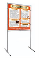 Напольный стенд на ножках - 