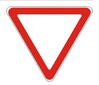 Знак дорожный 