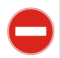 Знак дорожный 