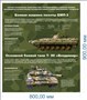 Стенд Тактико-технические характеристики вооружения и военной техники 800 х 900мм, ПВХ- 3мм