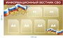 Стенд Информационный вестник СВО 1300 х 800мм, ПВХ-3мм, карман А4-6шт.