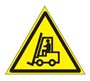 W07 Внимание. Автопогрузчик - наклейка