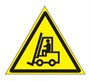 W07 Внимание. Автопогрузчик - наклейка