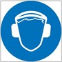 M03 Работать в защитных наушниках - наклейка