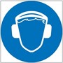 M03 Работать в защитных наушниках - наклейка