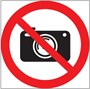 P48 Запрещается пользоваться фотоаппаратом - наклейка