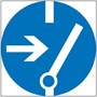 М14 Отключить перед работой- наклейка