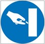 М37 Отключите неработающее оборудование - наклейка
